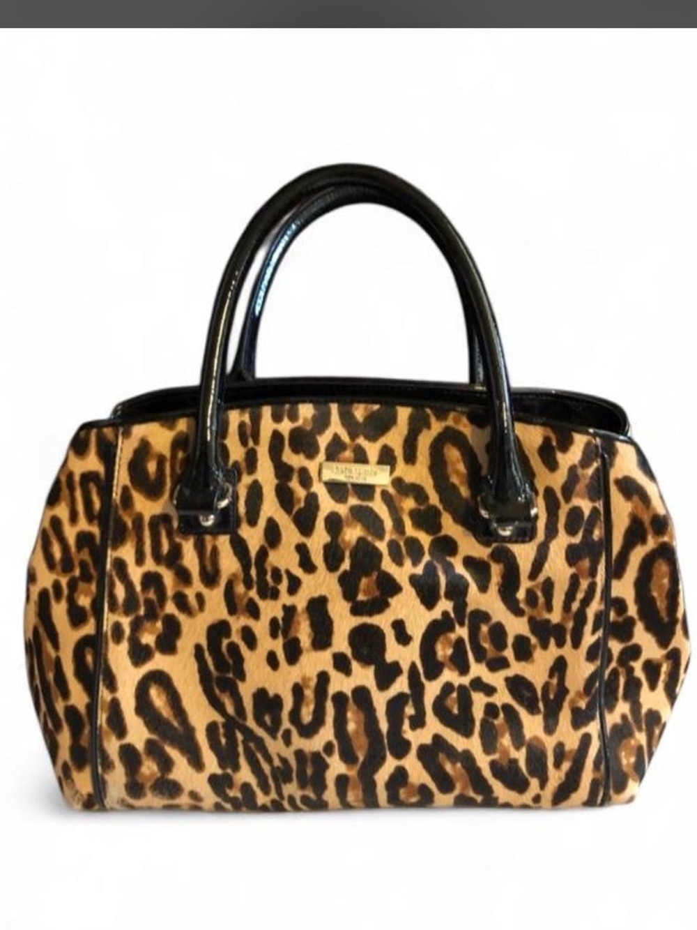 Kate Spade Calfhair Leopard Chateau
Hills Sloan Satchel Handbag MSRP 958